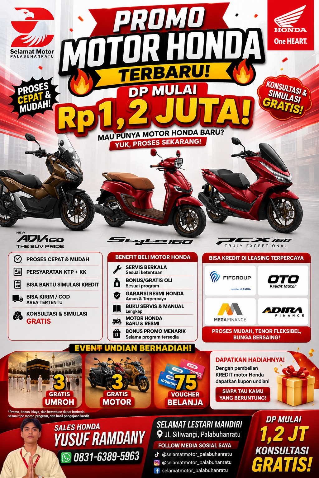 Promo Honda Palabuhanratu
